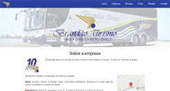 Desktop Screenshot of brandaoturismo.com.br