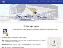 Tablet Screenshot of brandaoturismo.com.br